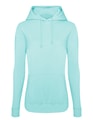 Dames Hoodie College AWDis JH001F Peppermint